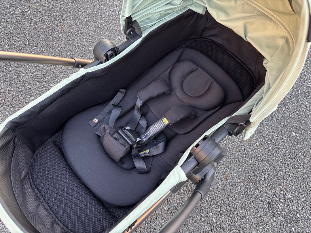 epa ベビーカー グリーン 純正カップホルダー付