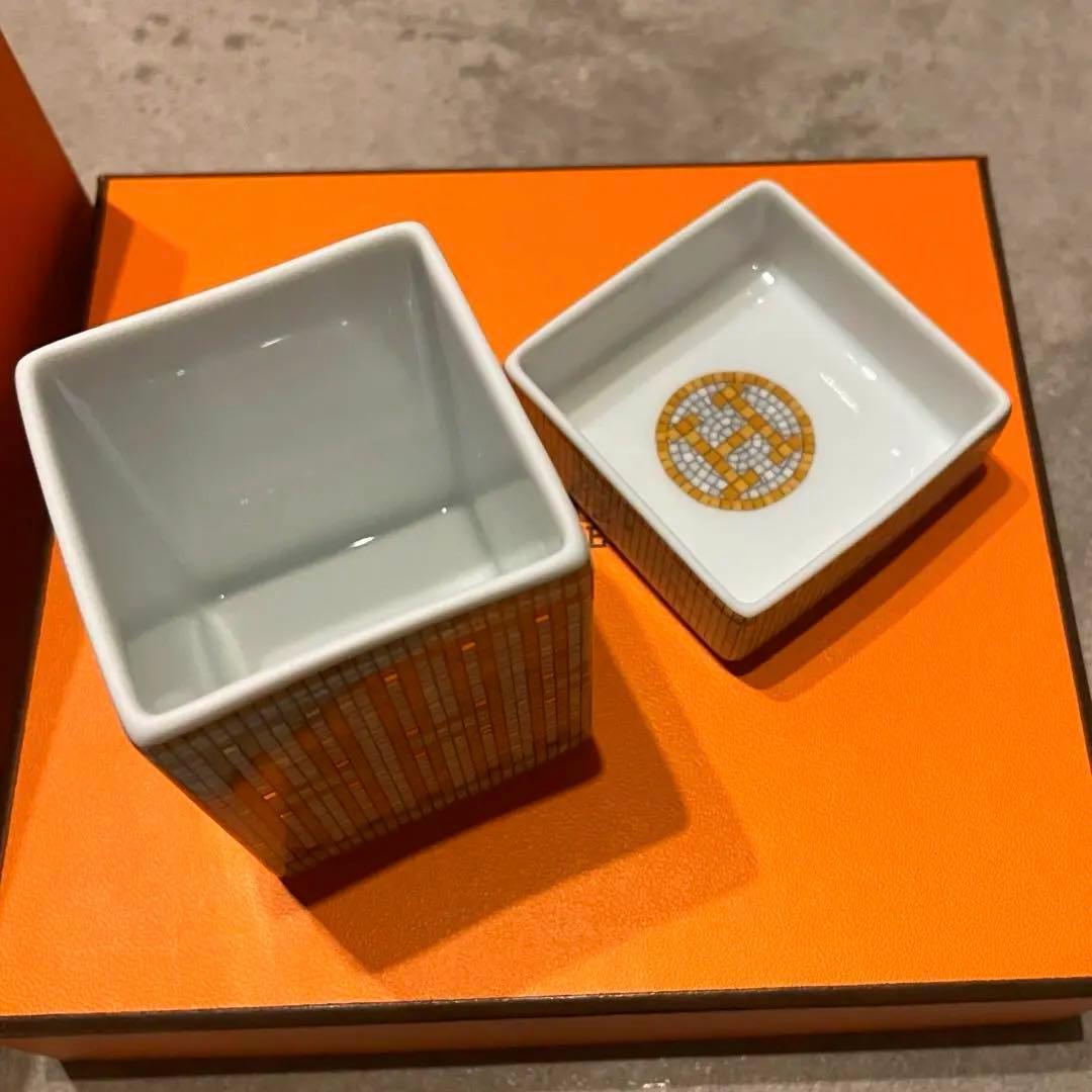 新品・未使用　エルメス　モザイク　ヴァンキャトル　ゴールド　ボックス　小物入れ