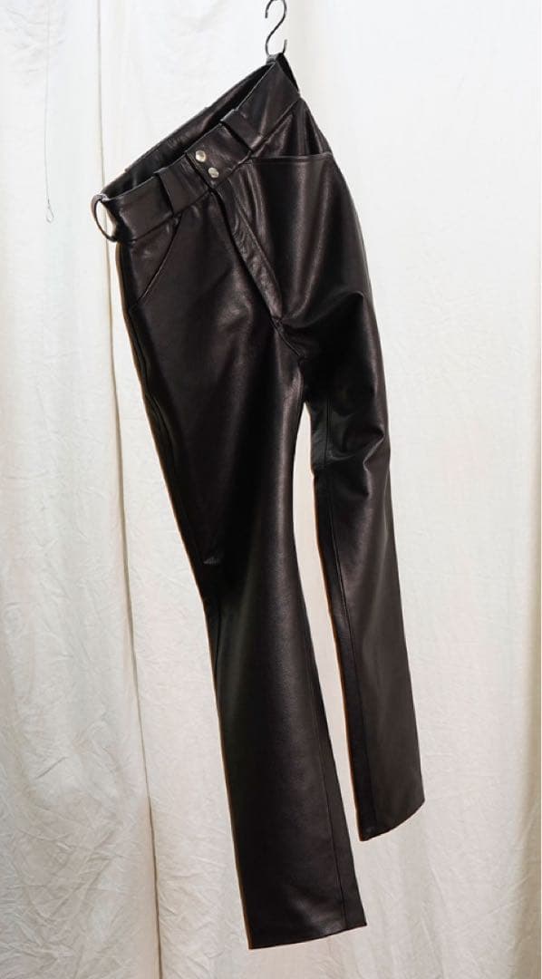 22AW comoli ホースレザー ライダーパンツ