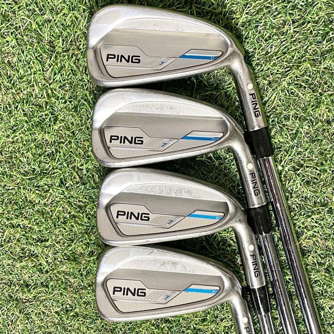 ピン PING i IRON 白ドット アイアンセット 豪華8本 メンズ S 右