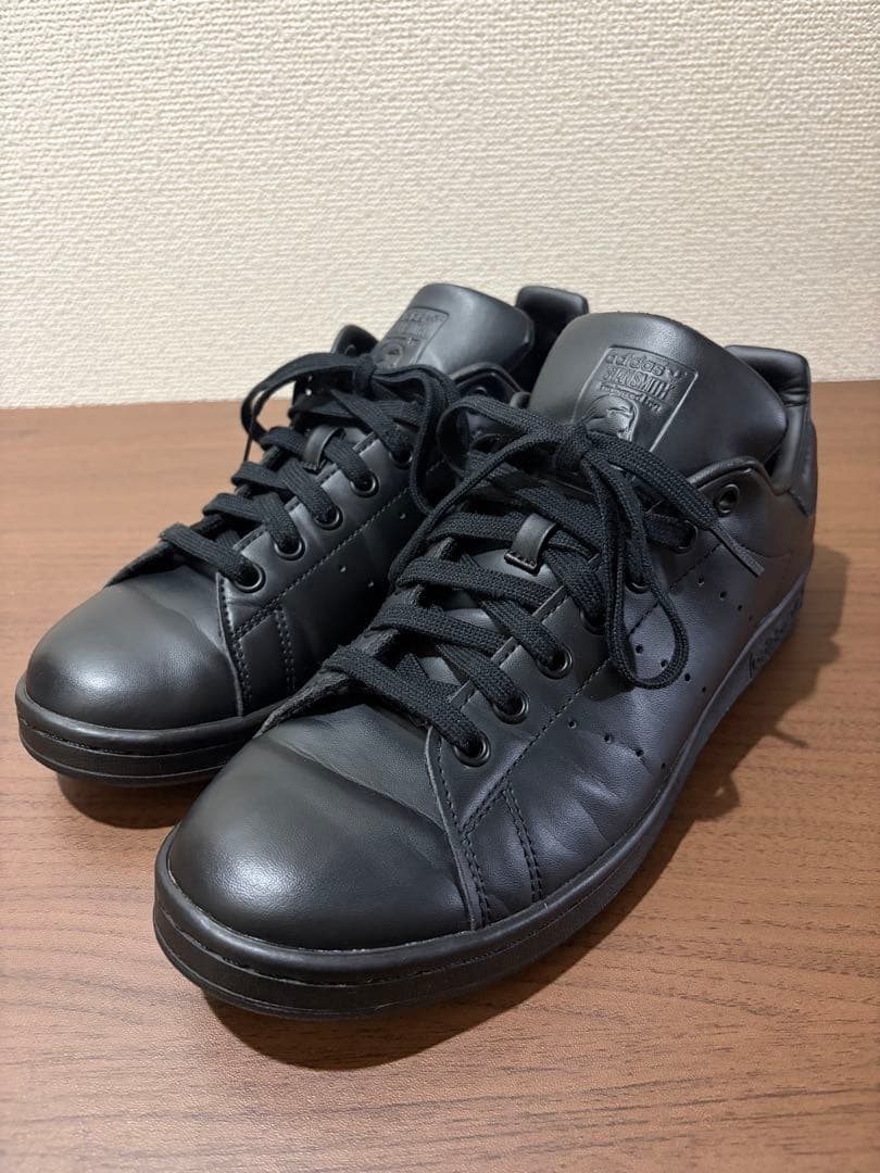 【美品】adidas STAN SMITH 27cm アディダス 黒
