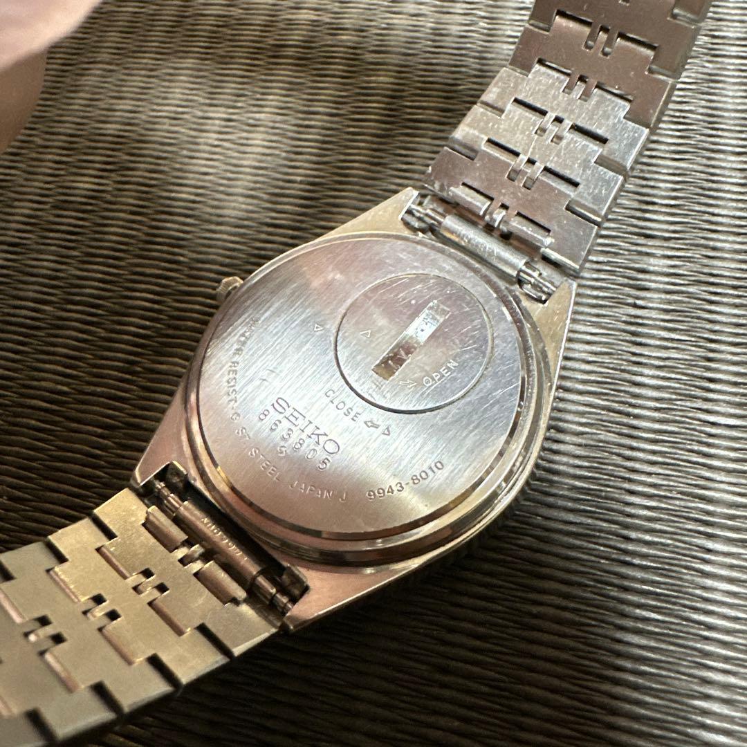 SEIKO グランドクォーツ　ツイン 腕時計　美品　稼動品 9943-8010
