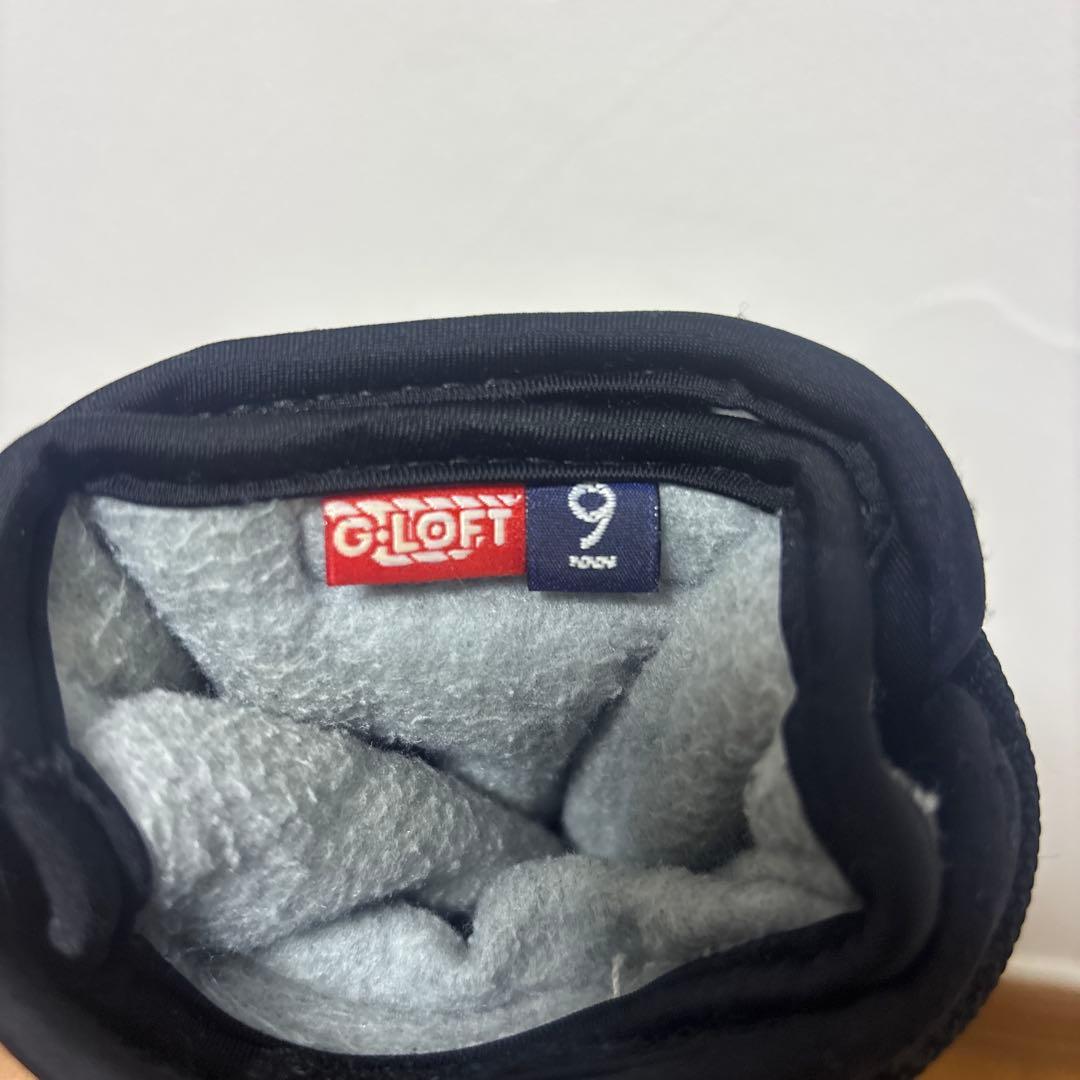 Hestra レザー ミトングローブ 黒