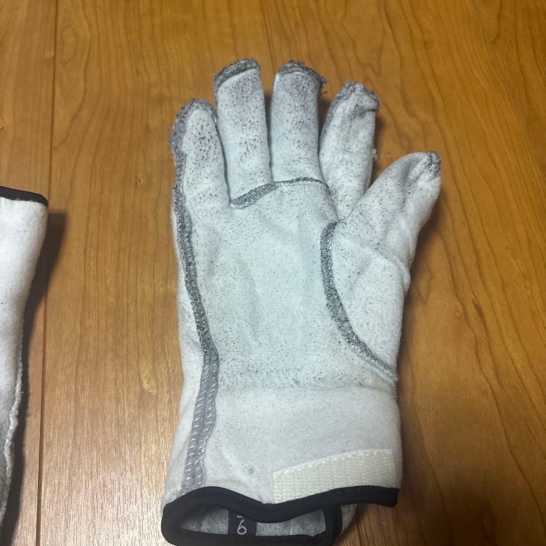 Hestra レザー ミトングローブ 黒