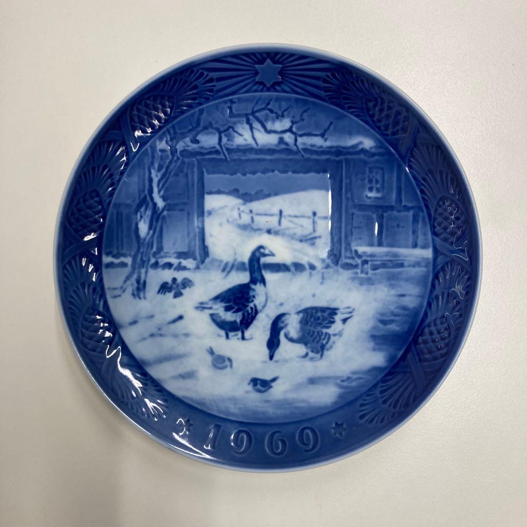 ロイヤルコペンハーゲン　イヤープレート５枚組