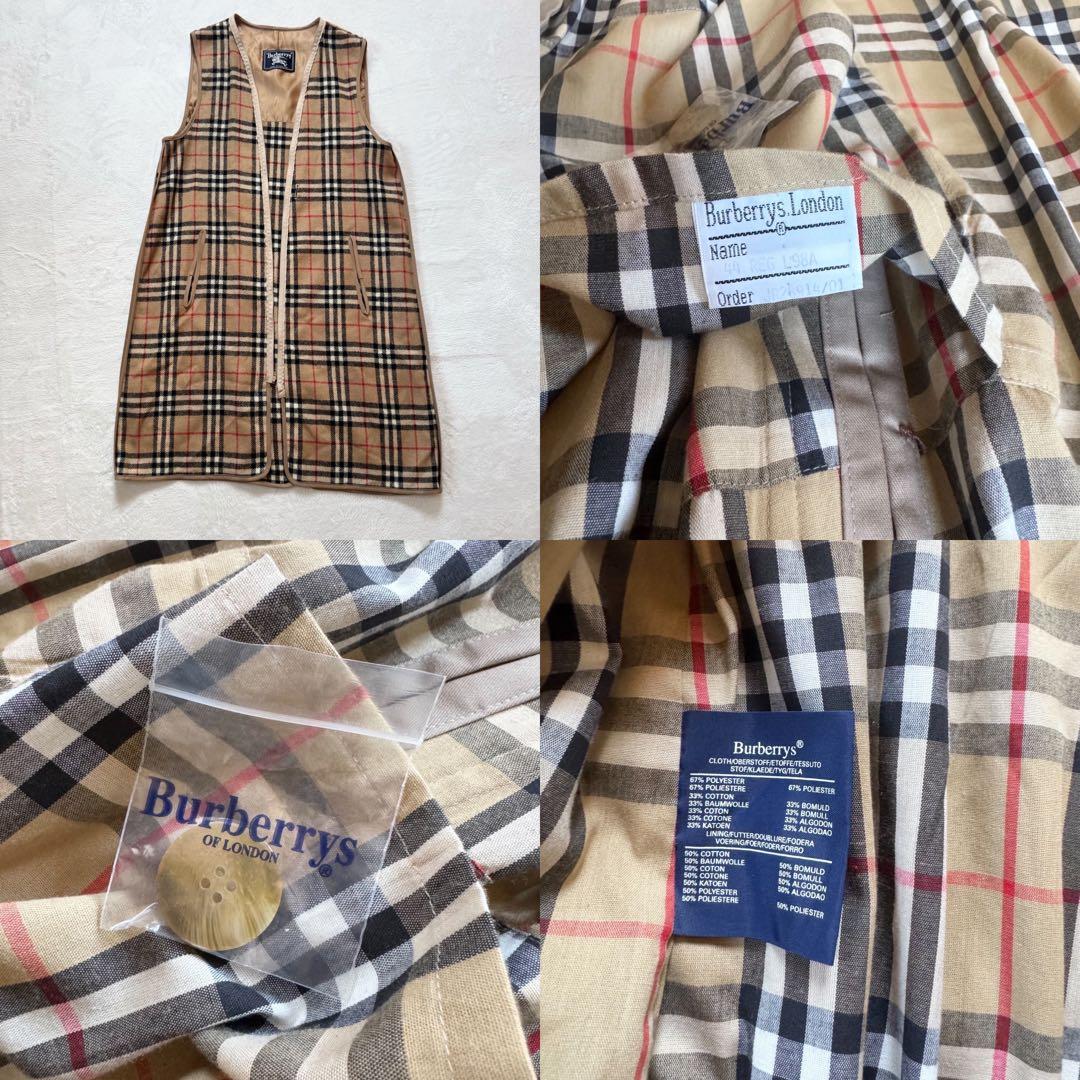 極美品　Burberry トレンチコート　ライナー　ベルト　ベージュノバチェック