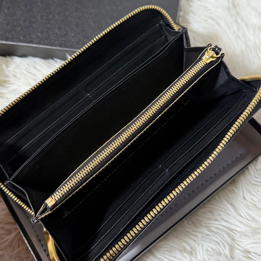 ⭐️美品⭐️　池田工芸　JRA クロコダイル　ポロサス　ゴールドパイソン　黒