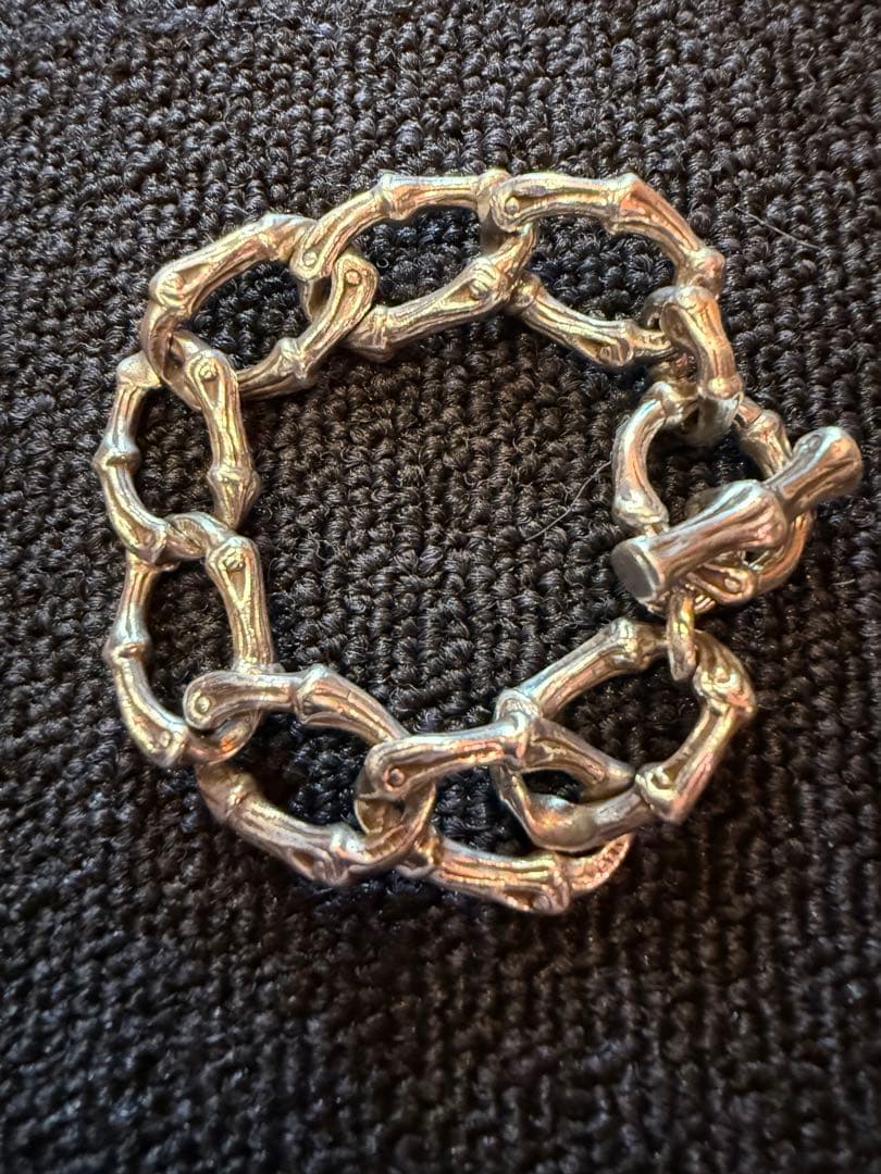 金土日のみ3日間限定お値下げ❗️レア❗️ティファニーバンブーブレスシルバー925