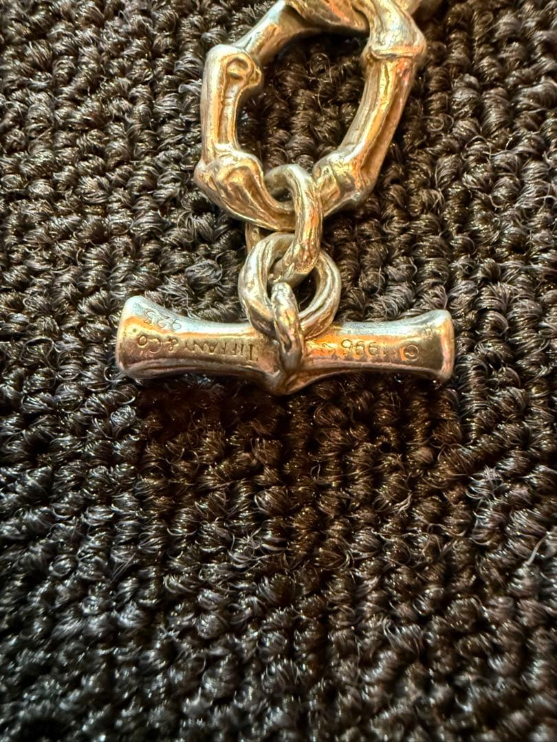 金土日のみ3日間限定お値下げ❗️レア❗️ティファニーバンブーブレスシルバー925