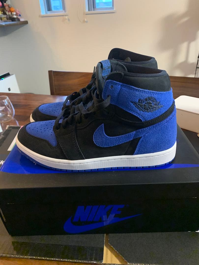 NIKE Air Jordan 1 ブラック/ブルー