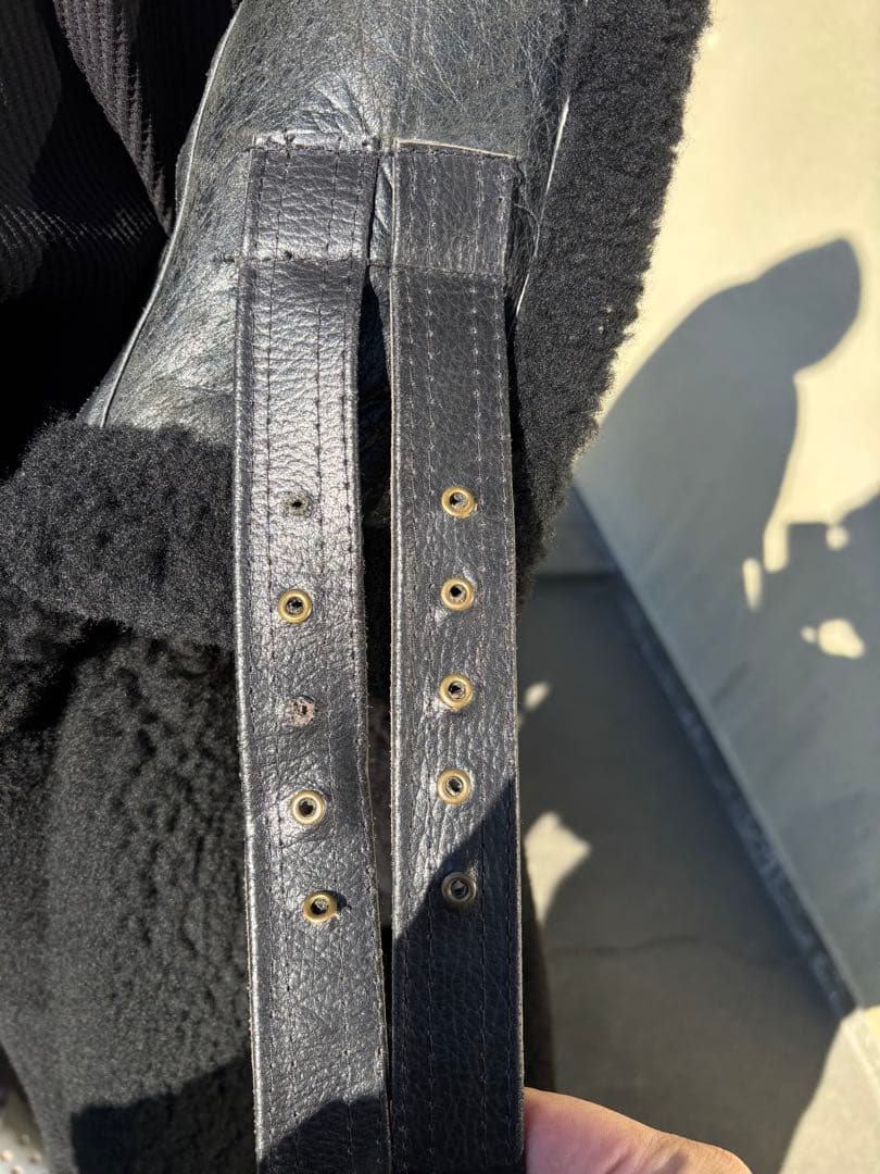 AVIREX B-3 ムートンジャケット フライトジャケット シープスキン