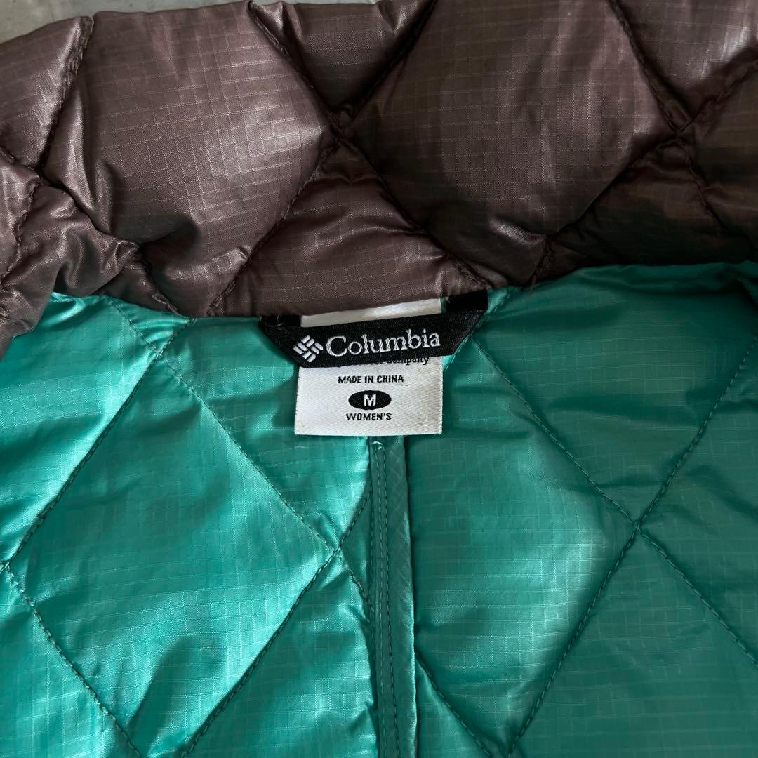 Columbia ダウンジャケット 短丈 ドローコード y2k テック　00s