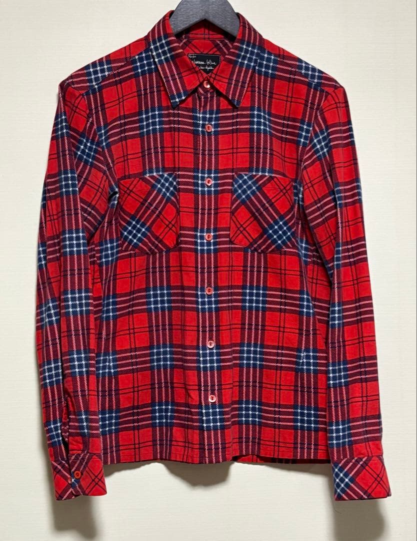 ナンバーナイン　ガンズ期　ネルシャツ　サイズ２　Archive