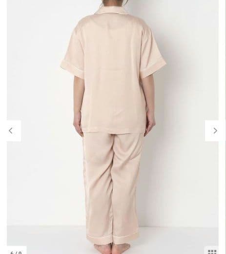 新品タグ付き ワコール 睡眠科学 ルームウェア パジャマ サテン M 高級