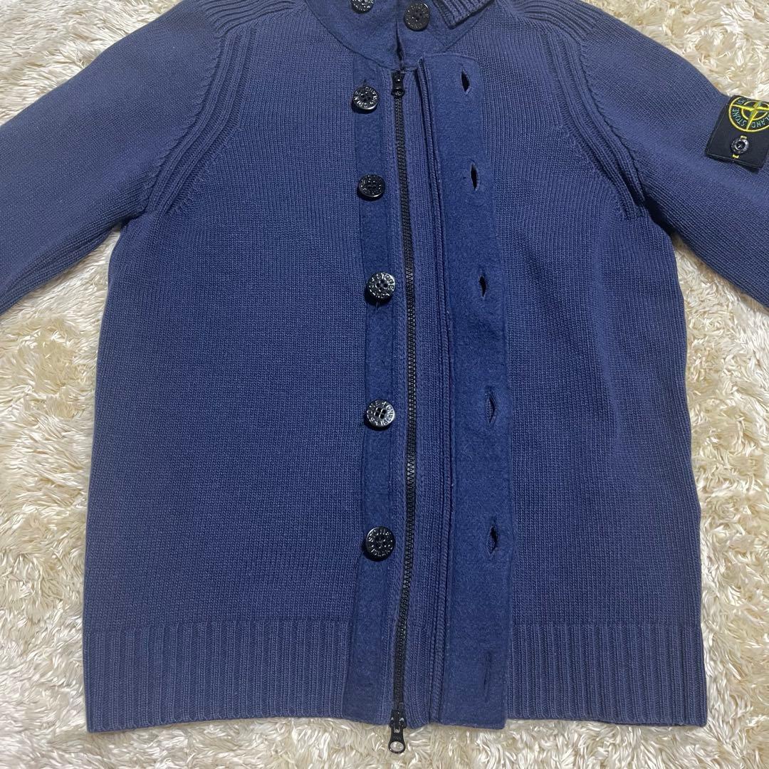 ストーンアイランド ZIP カーディガン スタンドカラー スナイデルニット