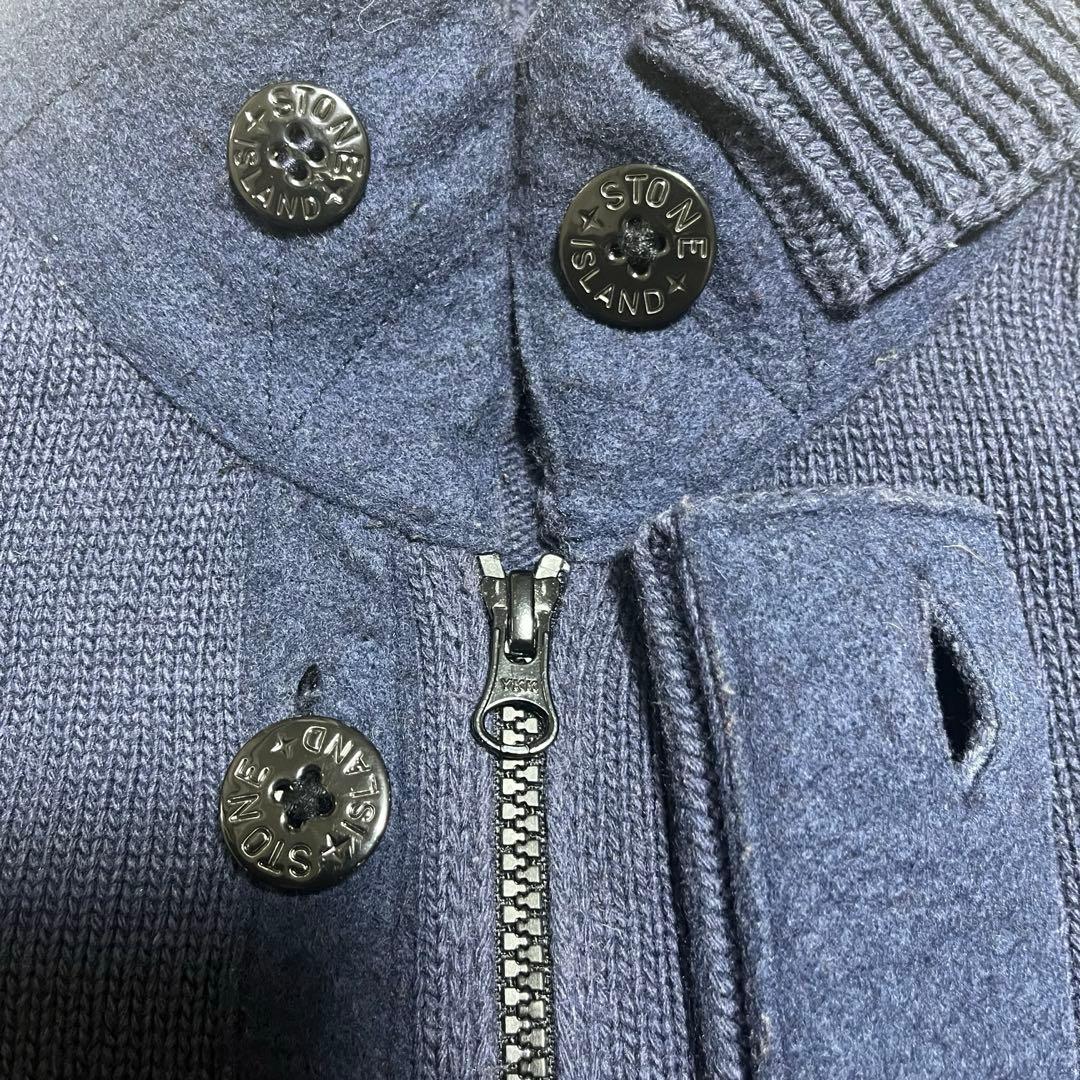 ストーンアイランド ZIP カーディガン スタンドカラー スナイデルニット
