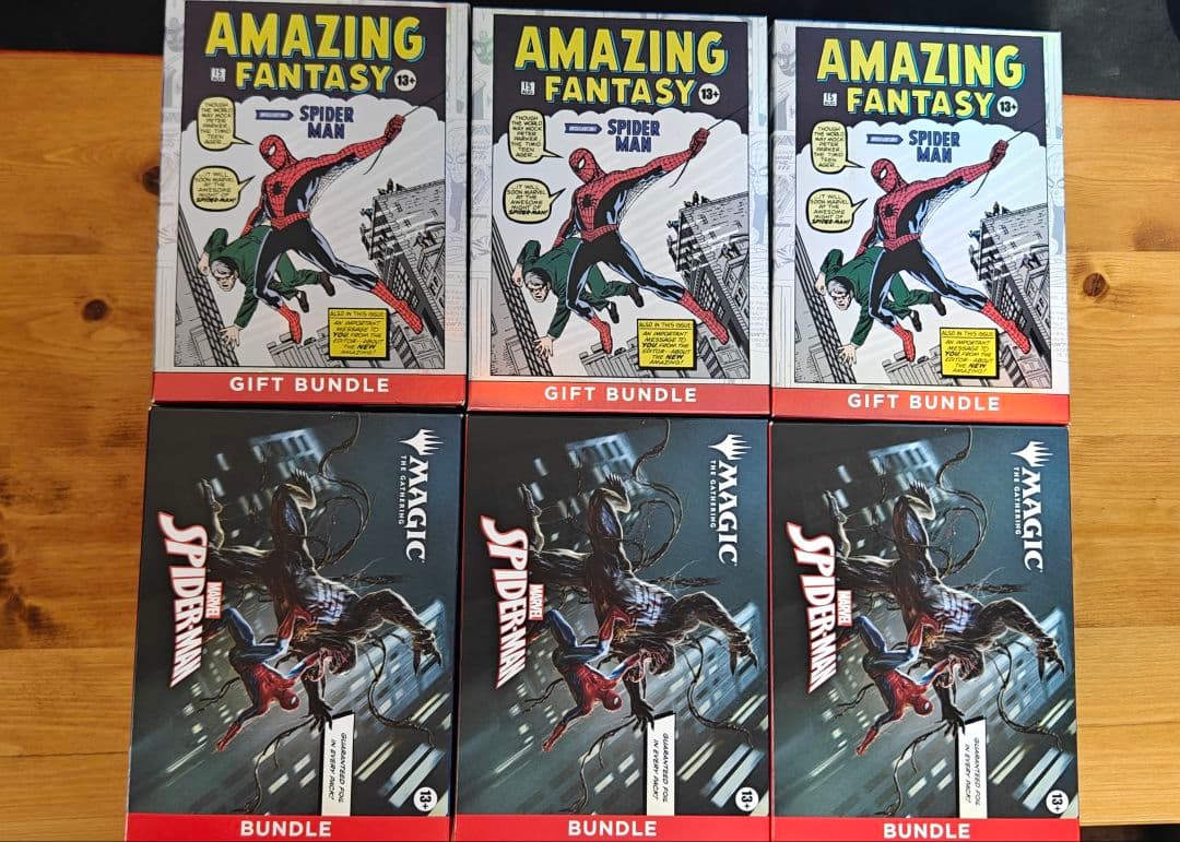 MTG Bundle バンドル スパイダーマン 3個 ギフトバンドル 3個