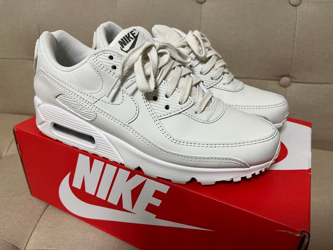 ナイキ　エアマックス　90 白スニーカー