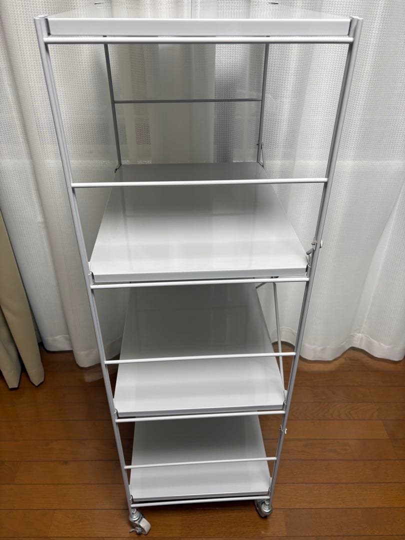 【無印良品】スチールユニットシェルフ　グレー