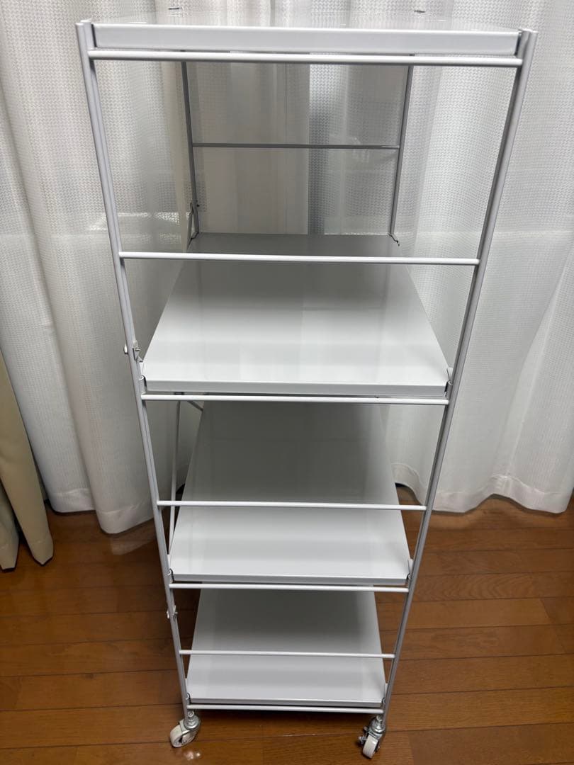 【無印良品】スチールユニットシェルフ　グレー