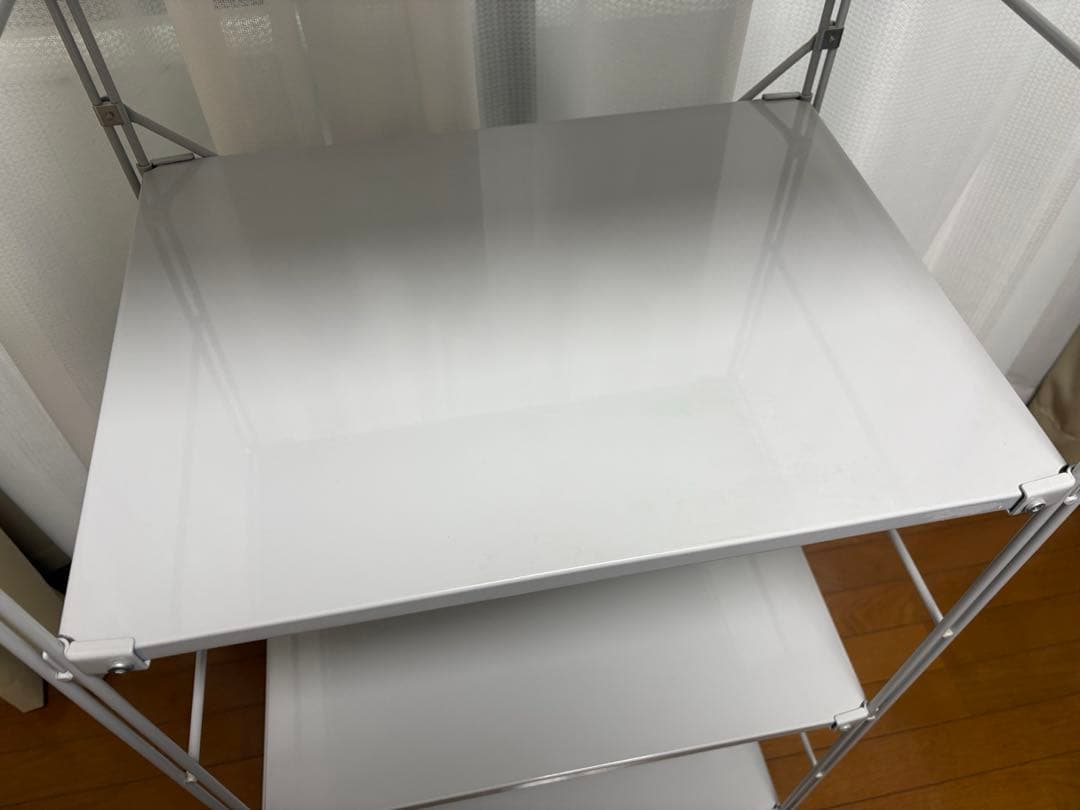 【無印良品】スチールユニットシェルフ　グレー