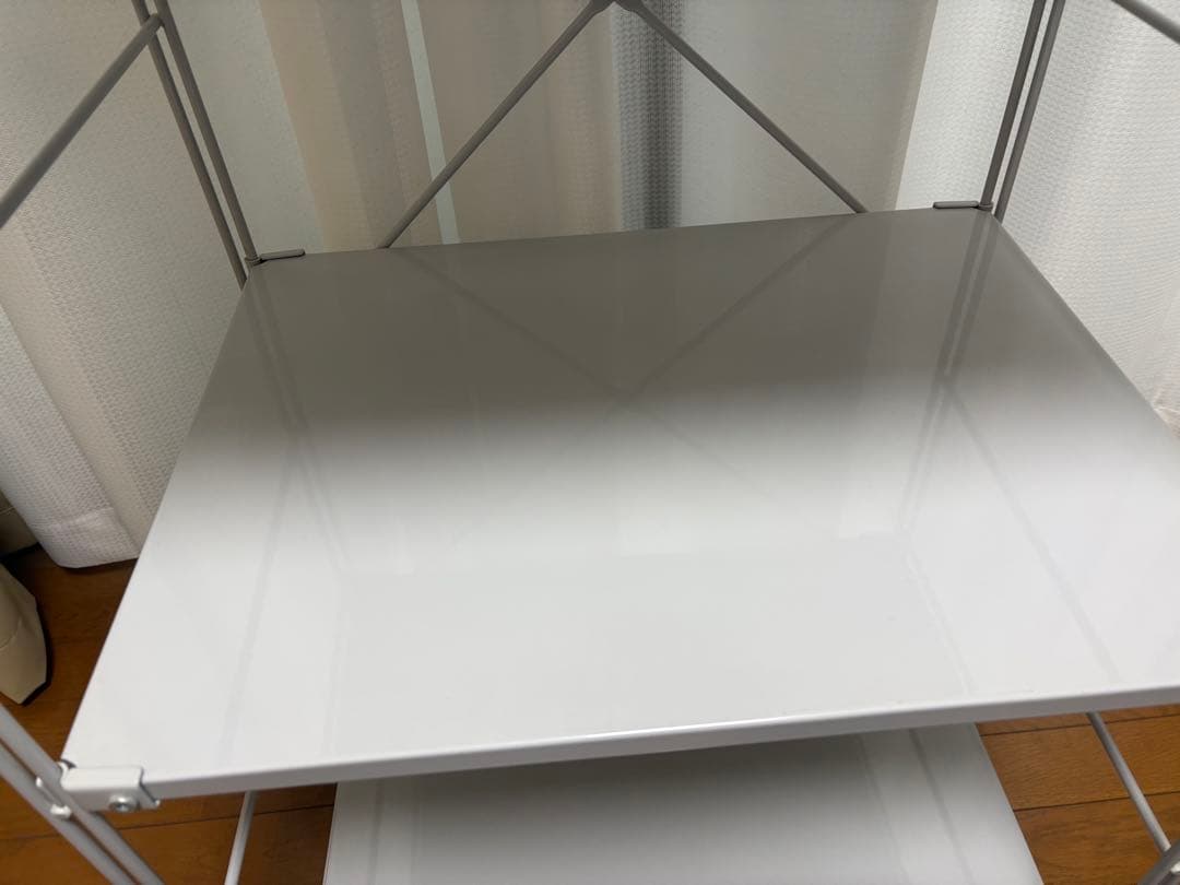 【無印良品】スチールユニットシェルフ　グレー