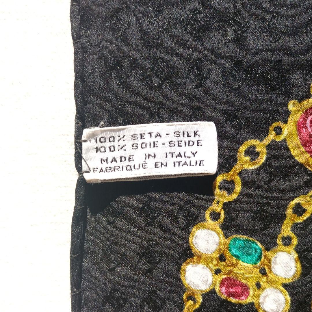 シャネル　CHANEL　シルクスカーフ　ヴィンテージ