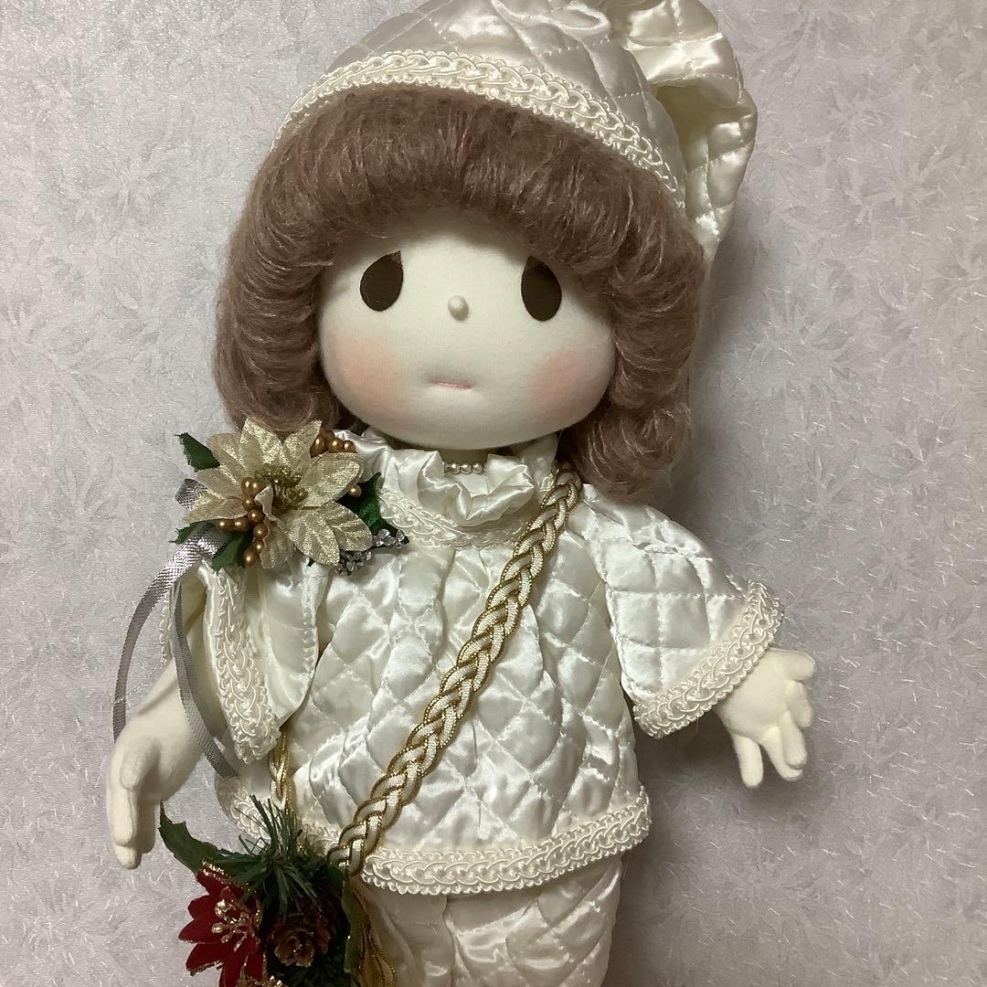 米山京子風　ハンドメイド　ドール 手づくり　人形　クリスマス　サンタクロース