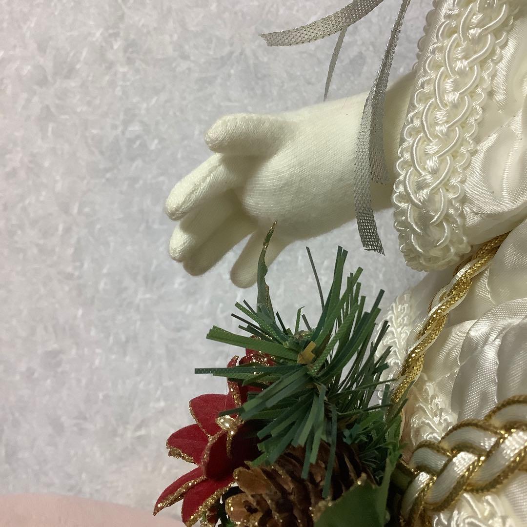 米山京子風　ハンドメイド　ドール 手づくり　人形　クリスマス　サンタクロース