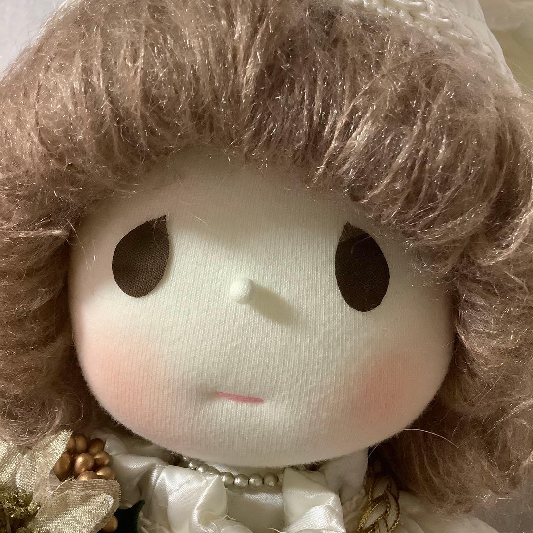 米山京子風　ハンドメイド　ドール 手づくり　人形　クリスマス　サンタクロース