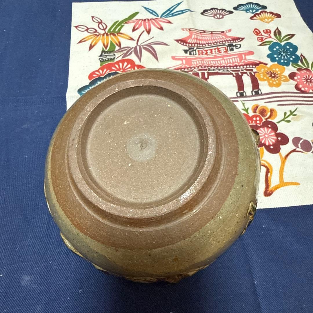 【希少】壺屋焼　灰皿　金勝造　やちむん