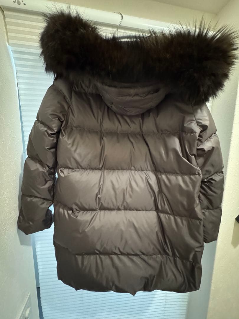 ナノユニバース✖️西川ダウン　サイズ40 ダウンジャケット　ダウンコート　ブラウン
