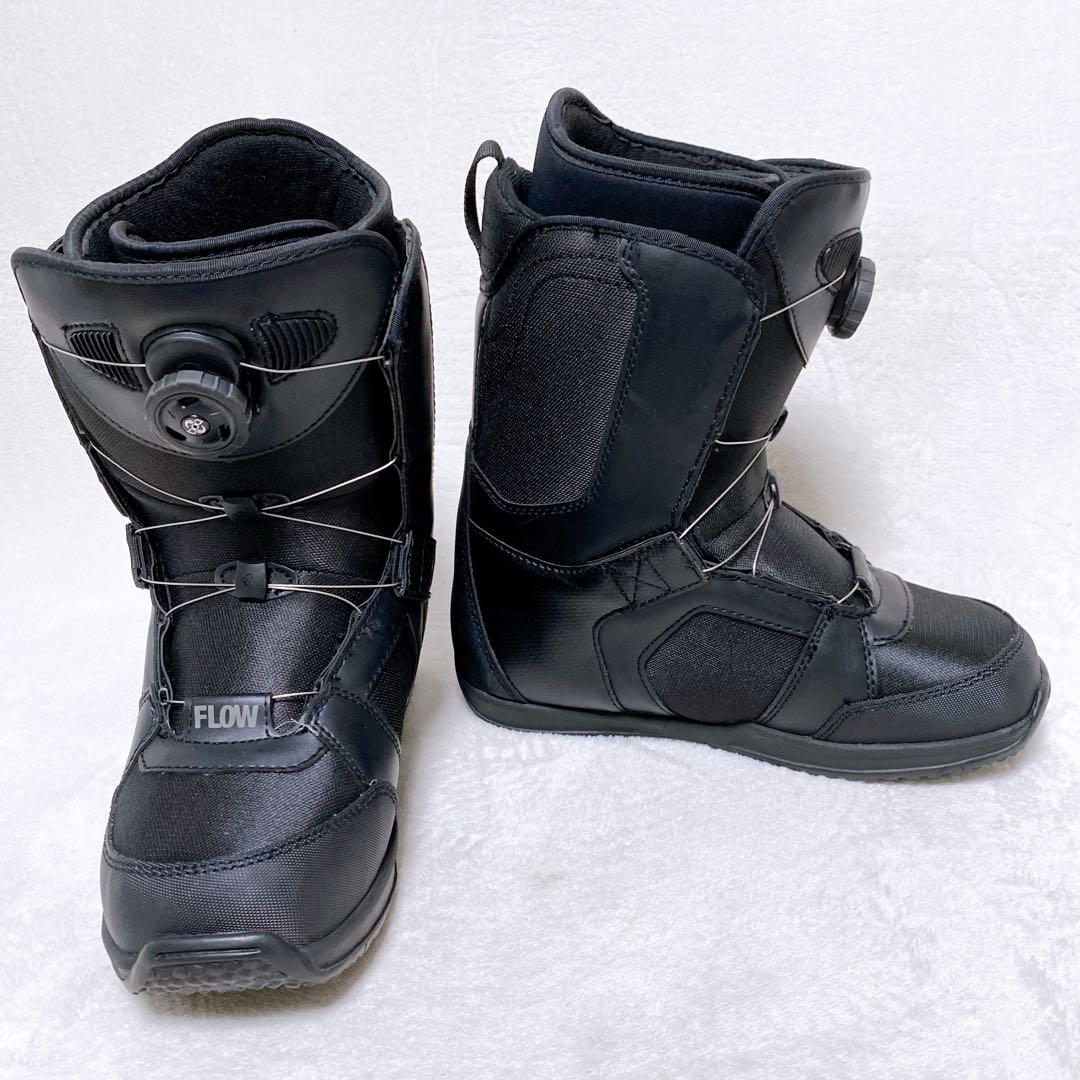 極美品　FLOW　スノーボードブーツ　VEGA BOA　27cm　ブラック　黒