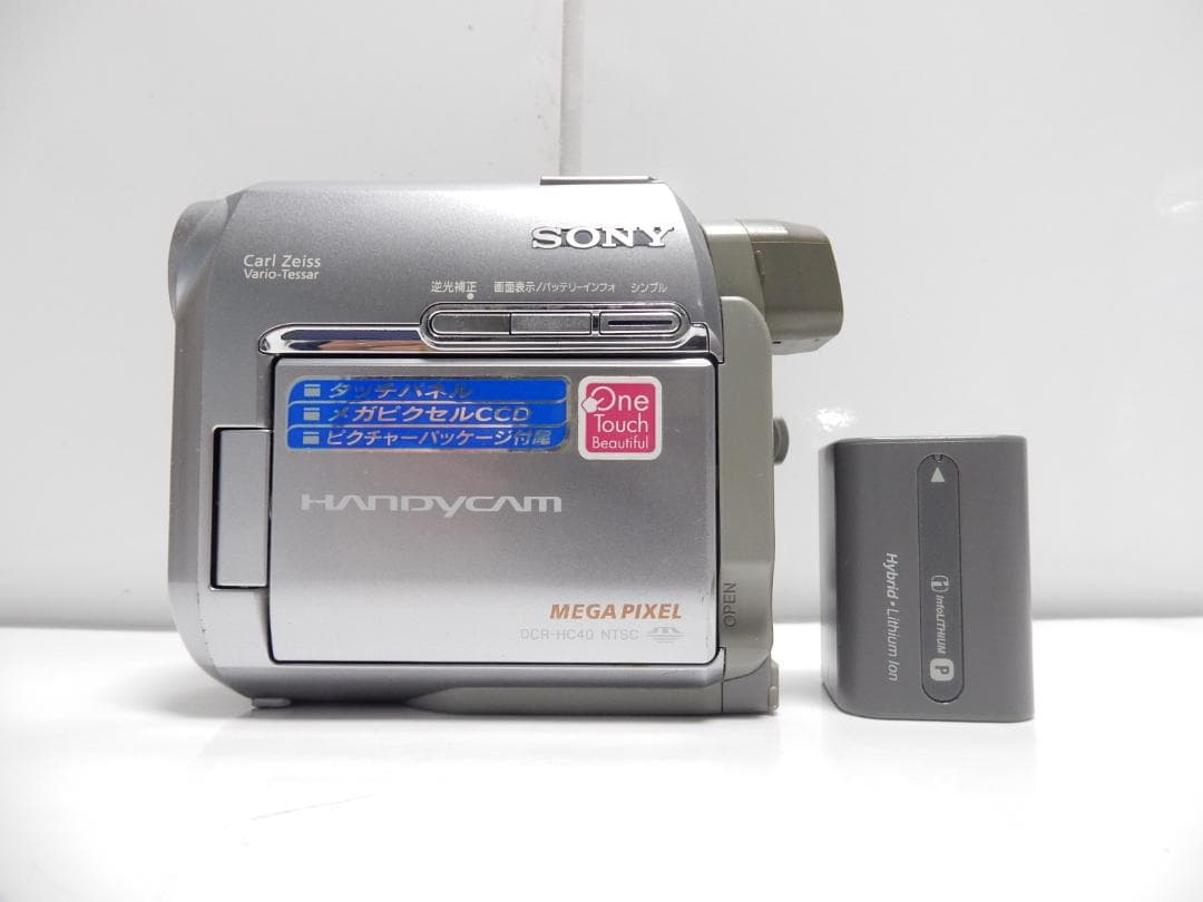 動作品 Sony DCR-HC40 miniDV ビデオカメラ ダビングなどに