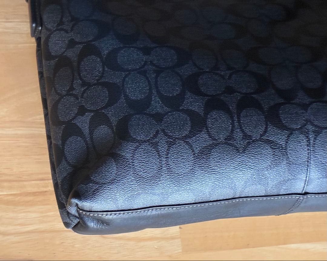 COACH メッセンジャーバッグ グレー