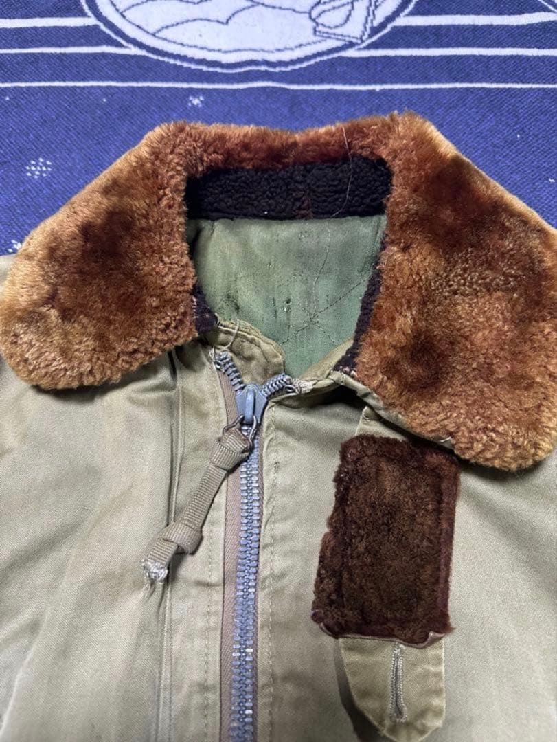 希少　40s us.army b-15 米軍実物　フライトジャケット　ミリタリー