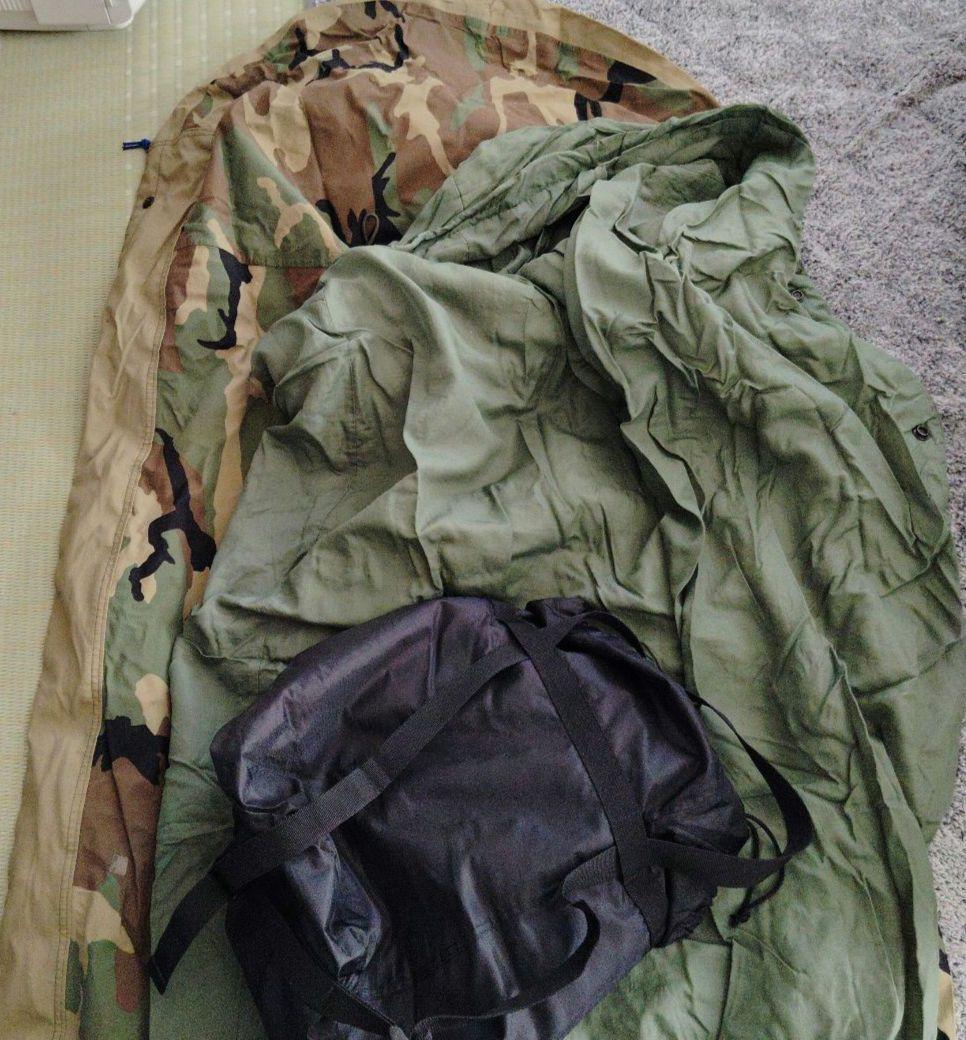 米軍 シュラフ モジュラーシステム 3点セット