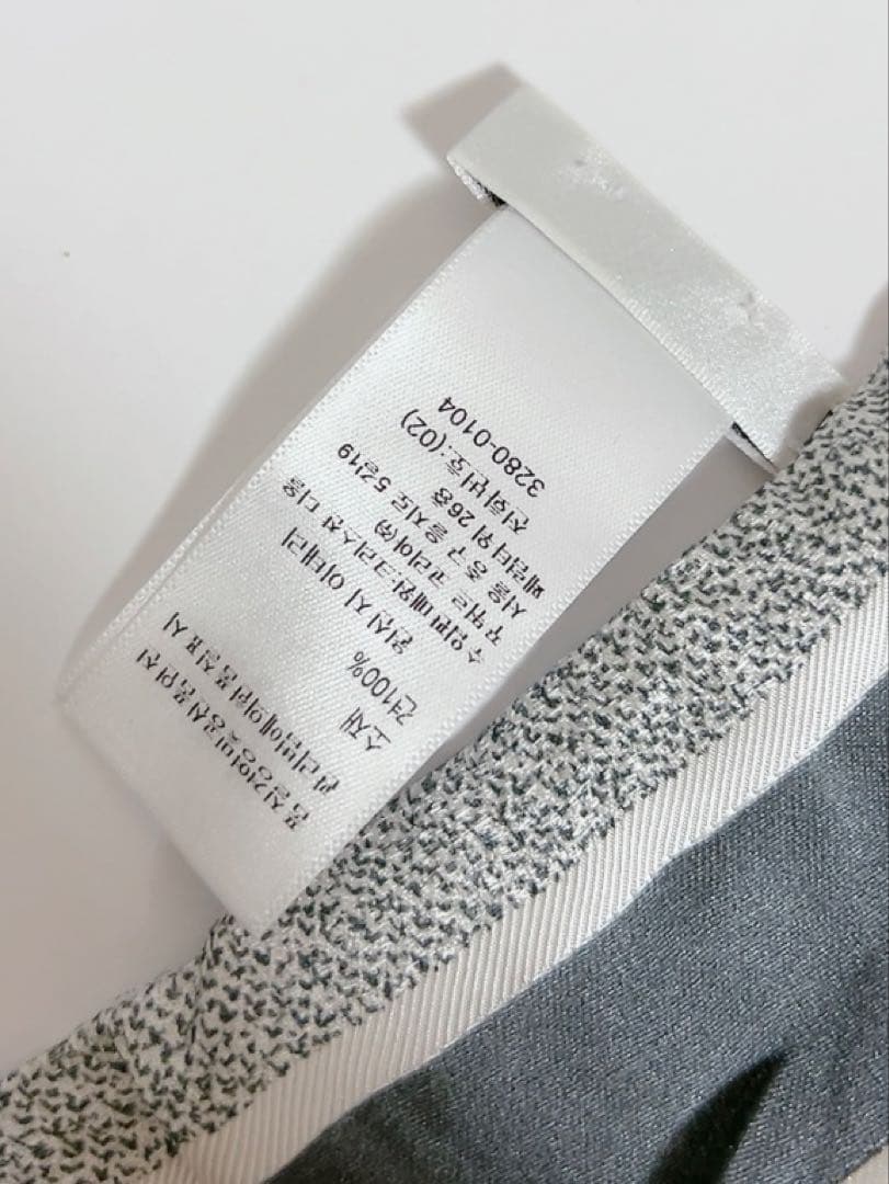 クリスチャンディオール　ChristianDior バンダナ　 ミッツァ　グレー