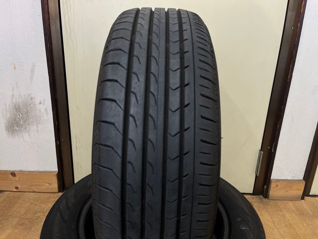 期2024年製 ヨコハマ 中古夏タイヤ 185/60R15 4本セット アクア等