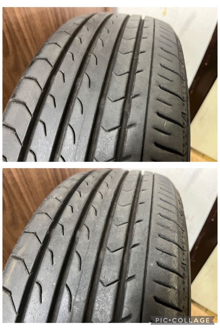 期2024年製 ヨコハマ 中古夏タイヤ 185/60R15 4本セット アクア等