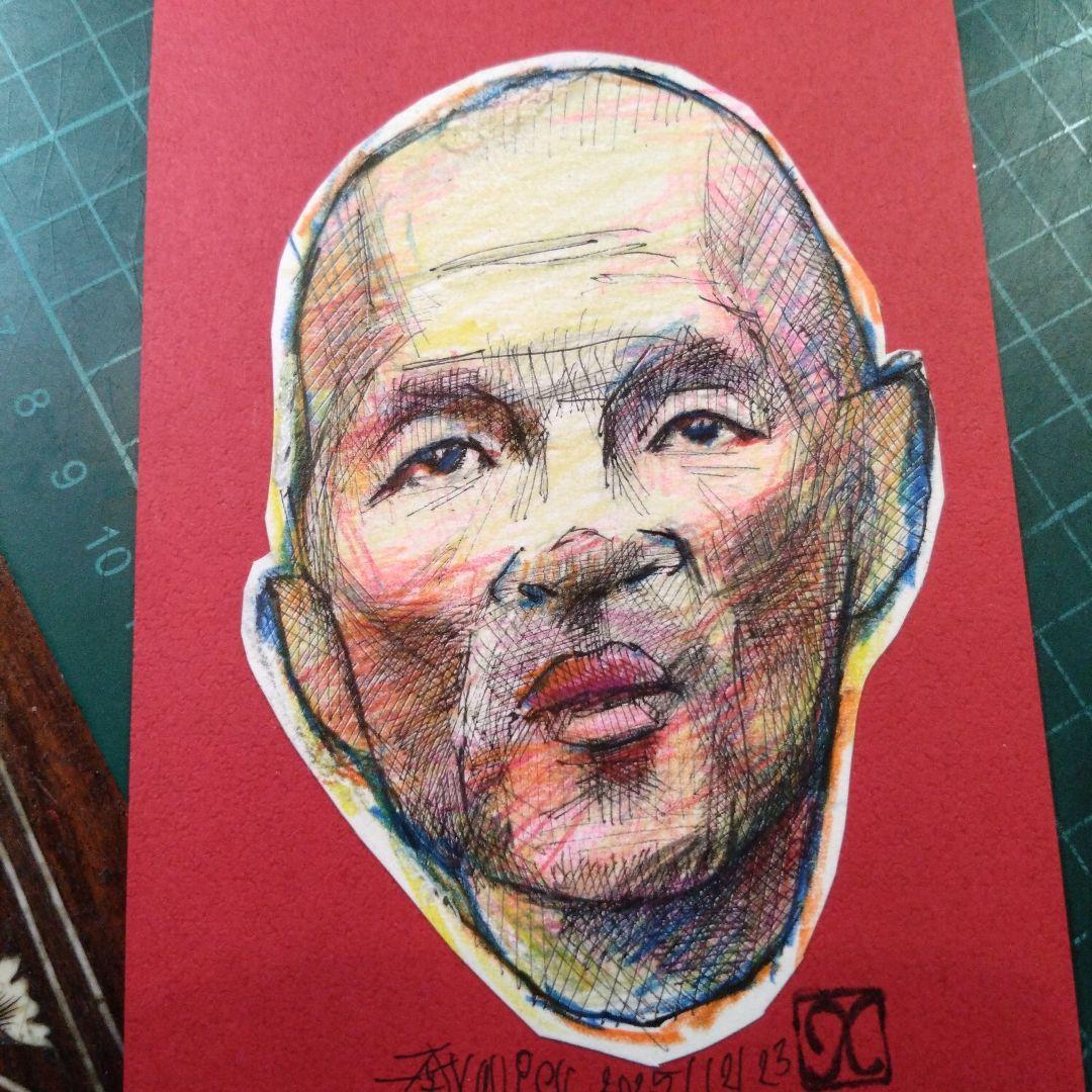 【ザビちゃん】【原画肉筆】アルピニスト平出和也さん