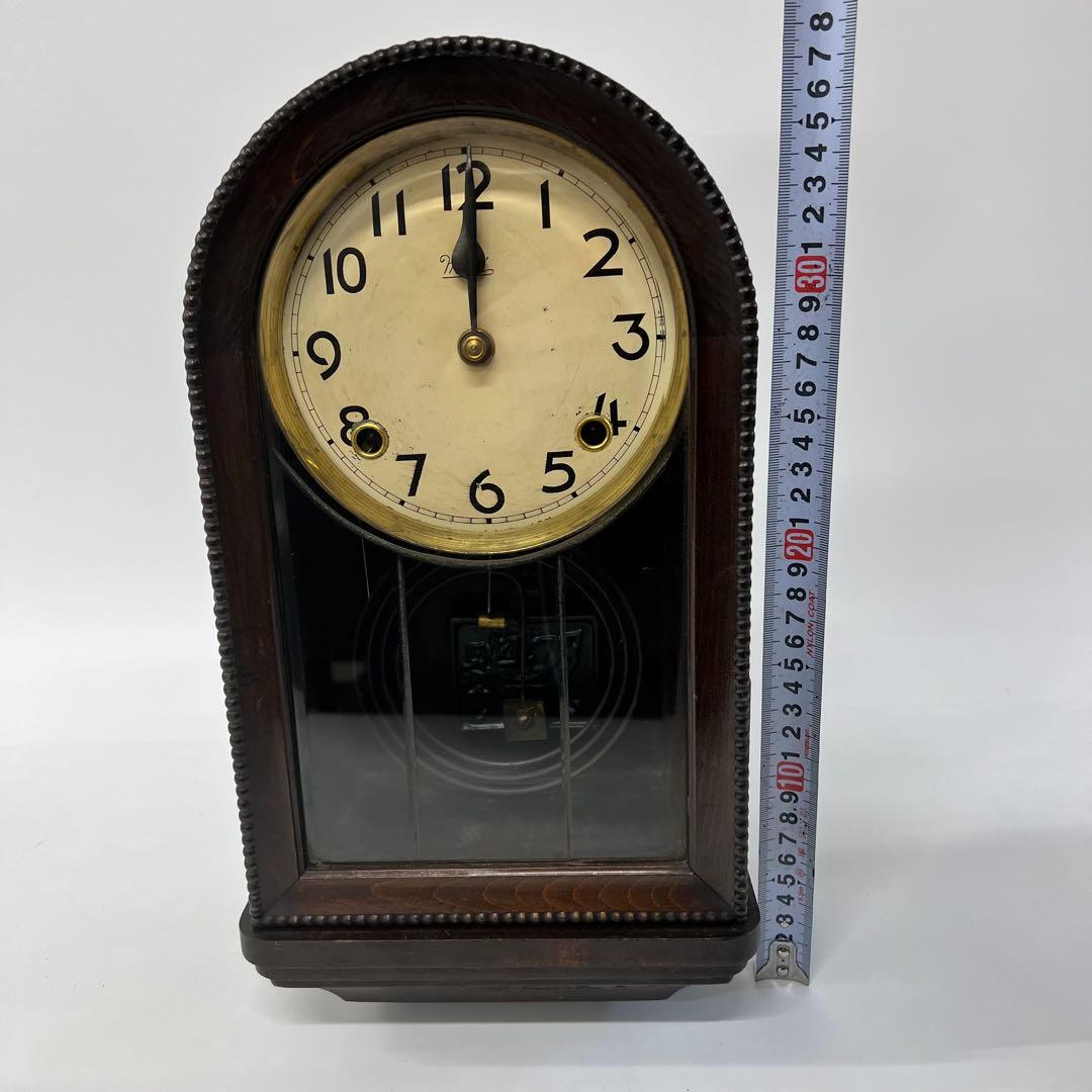 meiji 古時計 置時計 ゼンマイ時計 ボンボン時計 機械式