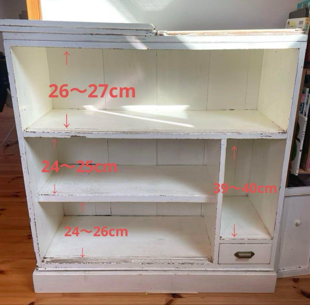 シャビーシック　棚　アンティーク