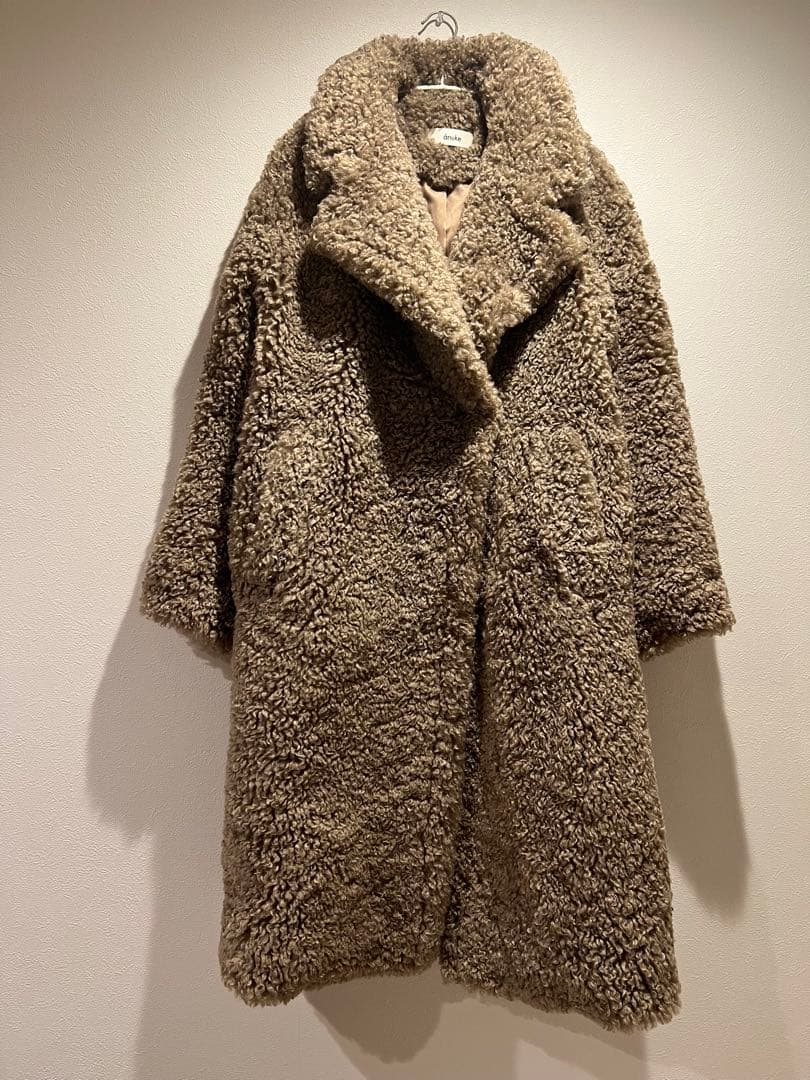 02509 anukeアンヌーク EcofurOverCoat