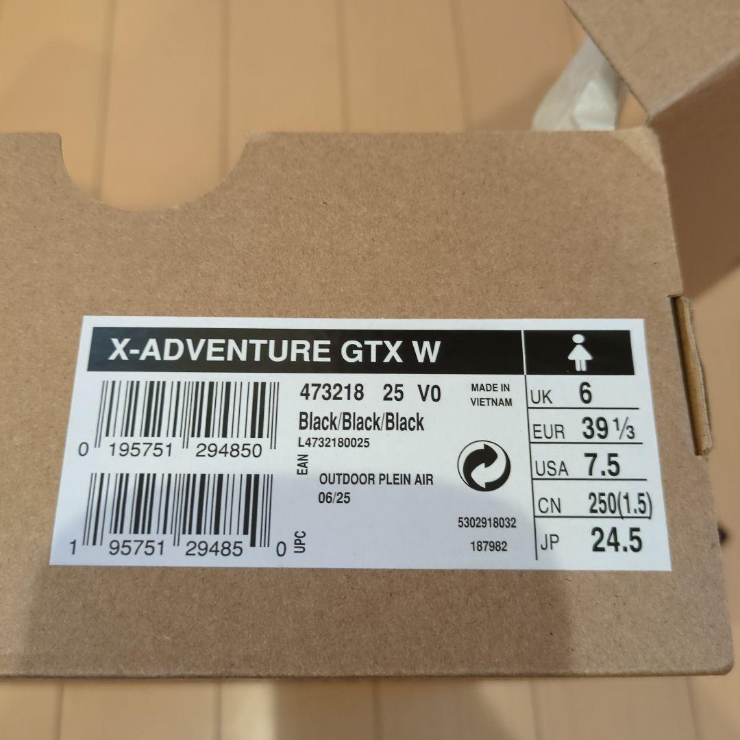 SALOMON X-ADVENTURE GTX W　美品　 ブラック箱付