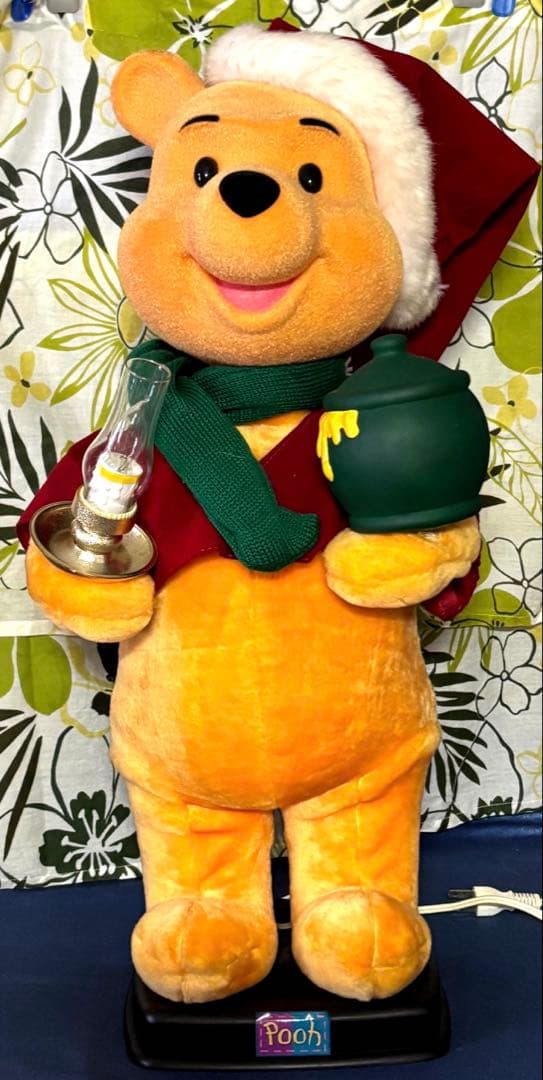 ま*る様 クリスマス☆動くプーさん♡ランプ&音楽付き♪