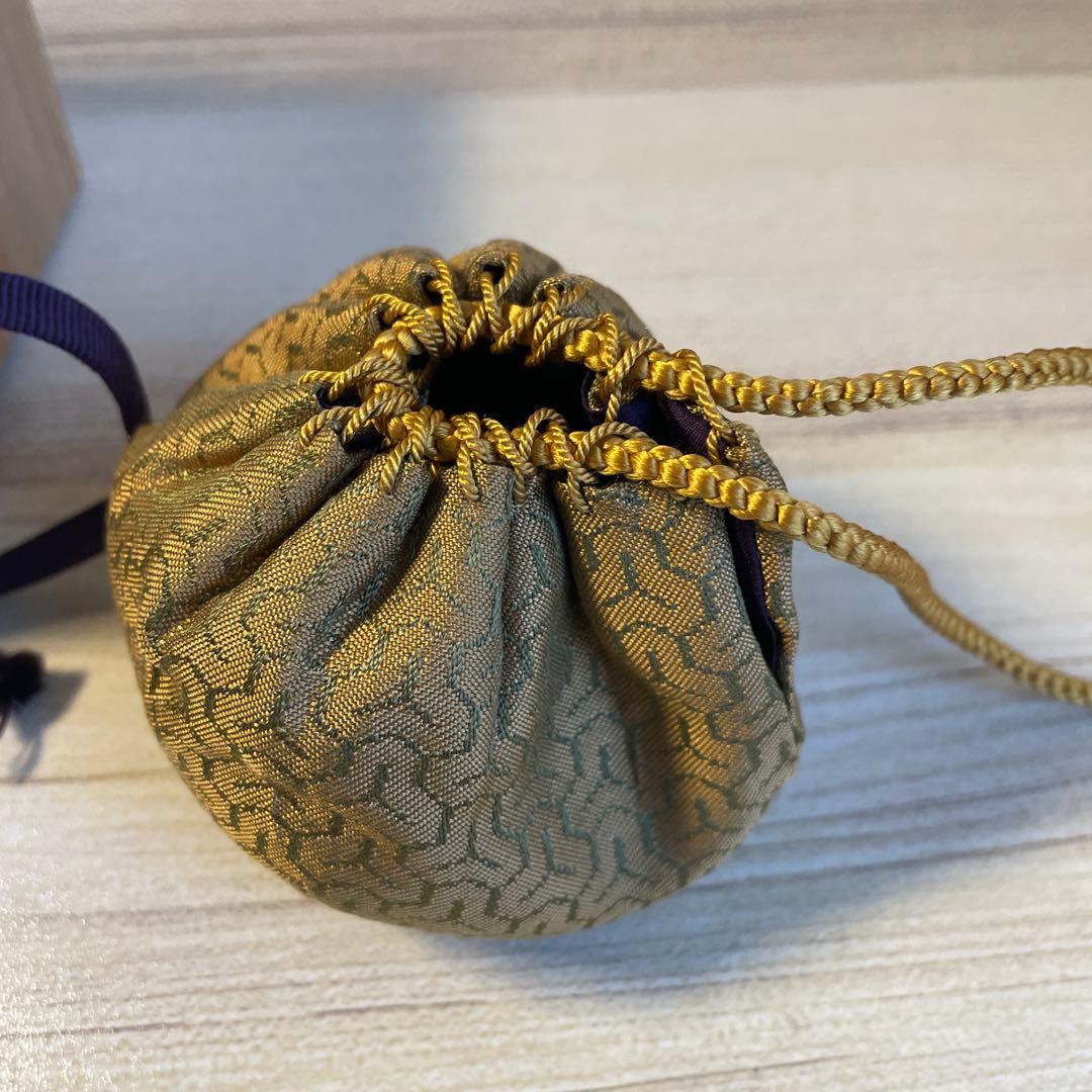 岡田暁山　富士茄子　茶入　茶道具