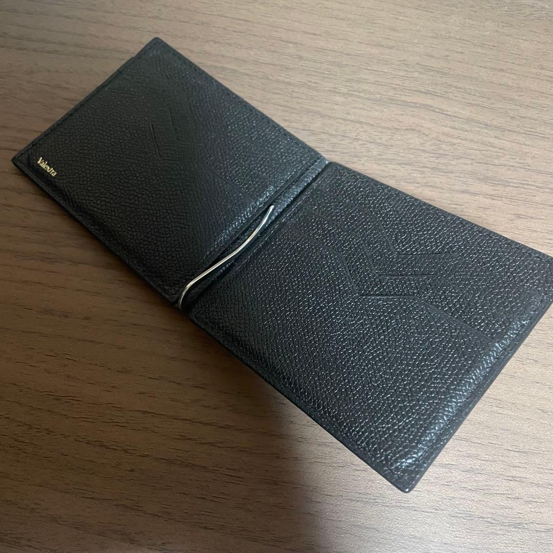最終値下げ 【美品】Valextra マネークリップ ブラック