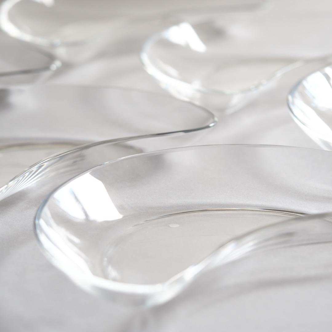 専用ページ　バカラ 三日月型皿 6客セット / baccarat プレート