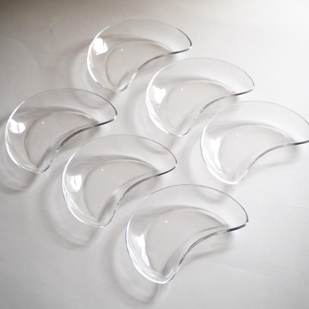 専用ページ　バカラ 三日月型皿 6客セット / baccarat プレート